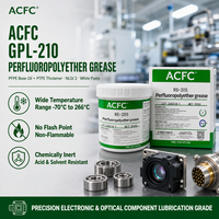 Gemuk Perfluoropolyether GPL-210 PTFE yang Dikental, Tahan Suhu Tinggi, Tahan Bahan Kimia, Pelumas Industri