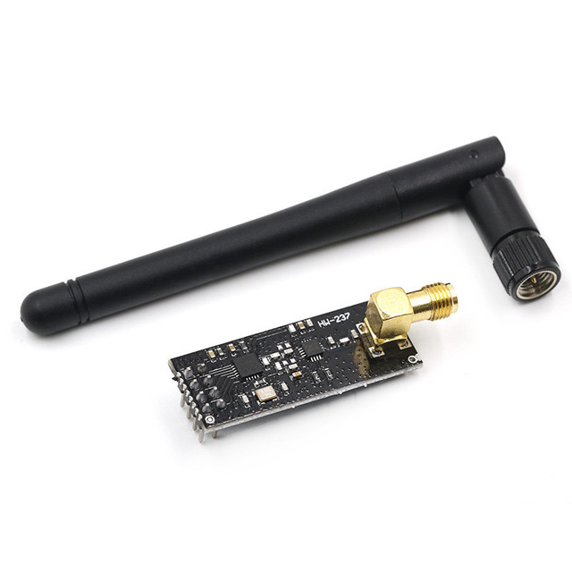 NRF24L01+PA+LNA Wireless Module 2.4GHZ NRF24L01 Module with PA LNA SMA-Antenna 1KM Long distance Wireless module