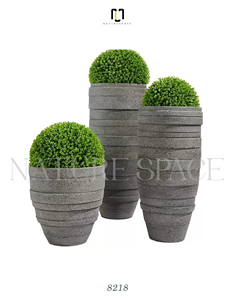Pots <span class=keywords><strong>de</strong></span> <span class=keywords><strong>fleurs</strong></span> <span class=keywords><strong>pour</strong></span> <span class=keywords><strong>balcon</strong></span> <span class=keywords><strong>Support</strong></span> Pots <span class=keywords><strong>de</strong></span> <span class=keywords><strong>fleurs</strong></span> personnalisés Pots <span class=keywords><strong>de</strong></span> <span class=keywords><strong>fleurs</strong></span> en fibre <span class=keywords><strong>de</strong></span> verre <span class=keywords><strong>de</strong></span> haute qualité Grands pots <span class=keywords><strong>de</strong></span> plantes extérieurs à grand cylindre <span class=keywords><strong>rond</strong></span> - Product Image 3