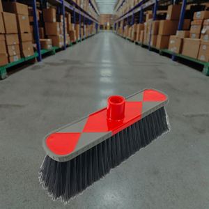 Billy nuovo tipo scopa esterna con giallo morbido filamento PET paletta con manico in plastica per la pulizia del pavimento di casa - Product Image 5