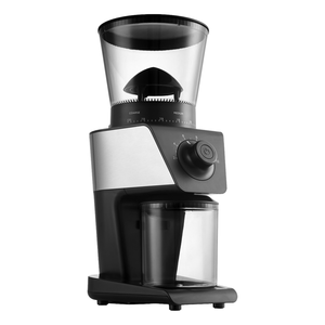 <span class=keywords><strong>Moulin</strong></span> <span class=keywords><strong>à</strong></span> <span class=keywords><strong>café</strong></span> électrique <span class=keywords><strong>professionnel</strong></span> en forme de cône, 2-12 tasses, protection quantitative, acier inoxydable, usage hôtelier - Product Image 1