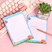 Bloc-notes personnalisé, bloc-notes sur mesure avec votre design, papeterie esthétique mignonne, cadeau de bureau unique, pour les amateurs de planificateurs