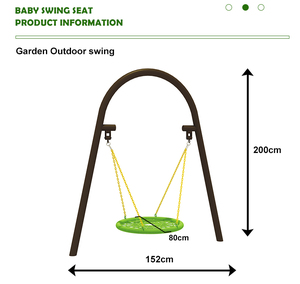 Balançoire d'arbre extérieure d'équipement de <span class=keywords><strong>jeu</strong></span> de terrain de <span class=keywords><strong>jeu</strong></span> d'enfants - Product Image 2