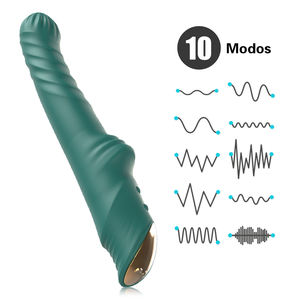 Vibrateur télescopique pour pénis, point G, jouets sexuels pour adultes, stimulateur anal clitoridien, gode, pincement de côté, orgasme, plaisir - Product Image 6
