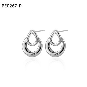 ต่างหูแฟชั่น PE0267 สำหรับผู้หญิง เครื่องประดับคุณภาพสูง - Product Image 1