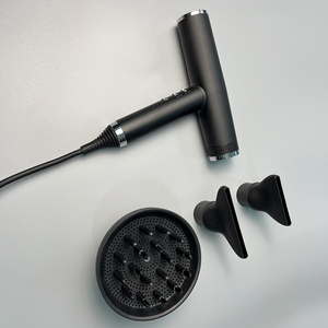 Secador de Pelo 3 en 1 sin Aspas, con Iones Negativos, Aire Reverso, Alta Velocidad, Eléctrico, 1800W, para Uso Doméstico, con 1 Difusor y 2 Boquillas - Product Image 3