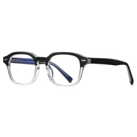 Monture de lunettes classique pour homme, anti-lumière bleue, monture optique, verres sur ordonnance personnalisés