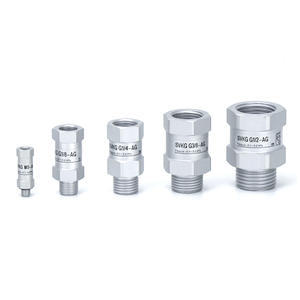 Schmalz SVK วาล์วตรวจสอบความปลอดภัยการไหลสูง G1/8-IG วาล์วตรรกะสูญญากาศสำหรับน้ำมันและน้ำ - Product Image 1