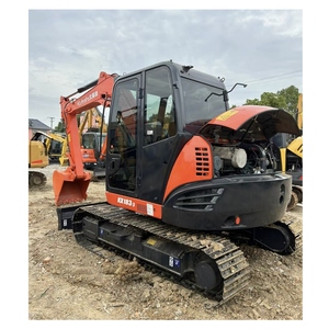 حفارة صغيرة الحجم مستعملة Kubota Kx183 Kx185 Kubota 8 طن في حالة جيدة ، حفار مجنزر كوبوتا ، حفارة مستعملة - Product Image 1