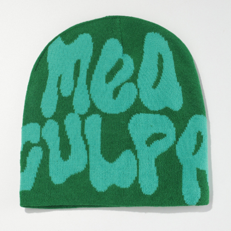F-1629 Hot Sale Custom Knitted Streetwear Hats Beanie Y2K