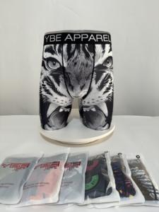 Sous-vêtements pour hommes tendance OEM ODM, short sexy avec motif de requin en polyester, impression numérique 3D, sous-vêtements pour hommes - Product Image 4