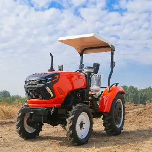 Envío gratis tractor usado 120HP 4WD rueda granja huerto tractor compacto