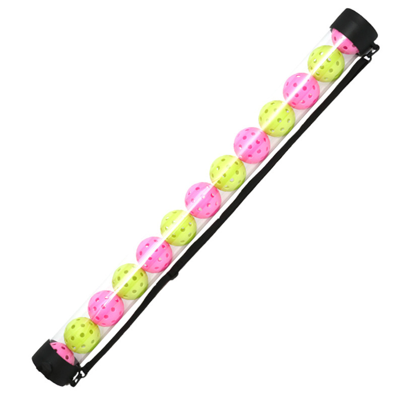 Custom Logo 12PCS Plastic Pickleball Ball Pickup Tube Portable Picleball Collector Customized Usage