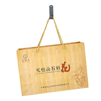 Coffret Cadeau de Fleurs de Dendrobium Tianzhushan avec Emballage en Bambou, Fournisseur d'Usine pour les Acheteurs Mondiaux
