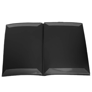 Cartella di archiviazione musicale su misura per pianoforte 4 pagine in plastica nera A4 - Product Image 4