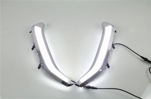 1 Juego de Luces LED DRL Amarillas de Señal de Giro, Luces de Circulación Diurna con Relé para <span class=keywords><strong>Subaru</strong></span> <span class=keywords><strong>Forester</strong></span> 2013 2014 2015 2016 <span class=keywords><strong>2017</strong></span> 2018 - Product Image 2
