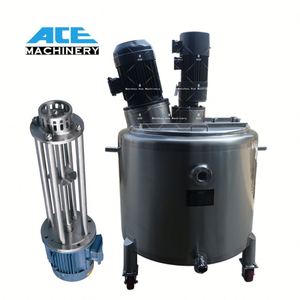 Tanque de Mezcla de Líquidos y Geles de Acero Inoxidable de 300L para Procesamiento Industrial Lácteo - Product Image 6