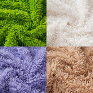 库存托斯卡纳长毛绒布料卷装仿狐狸毛汽车内饰毛绒玩具服装家纺枕头布料 - Product Image 2