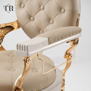 Muebles <span class=keywords><strong>de</strong></span> salón modernos Vintage Tan Gold, <span class=keywords><strong>silla</strong></span> <span class=keywords><strong>reclinable</strong></span> hidráulica duradera, <span class=keywords><strong>silla</strong></span> <span class=keywords><strong>de</strong></span> peluquería, <span class=keywords><strong>silla</strong></span> <span class=keywords><strong>de</strong></span> peluquero <span class=keywords><strong>de</strong></span> belleza, masaje <span class=keywords><strong>de</strong></span> madera <span class=keywords><strong>de</strong></span> hierro para - Product Image 6