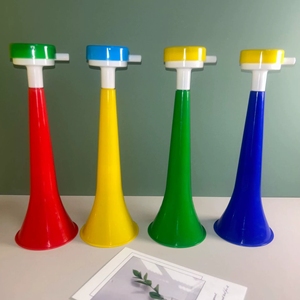 Corneta de Animación Extensible de 1 a 4 Secciones, Juguete de Plástico para Soplar, Accesorio para Animar en Eventos Deportivos - Product Image 4