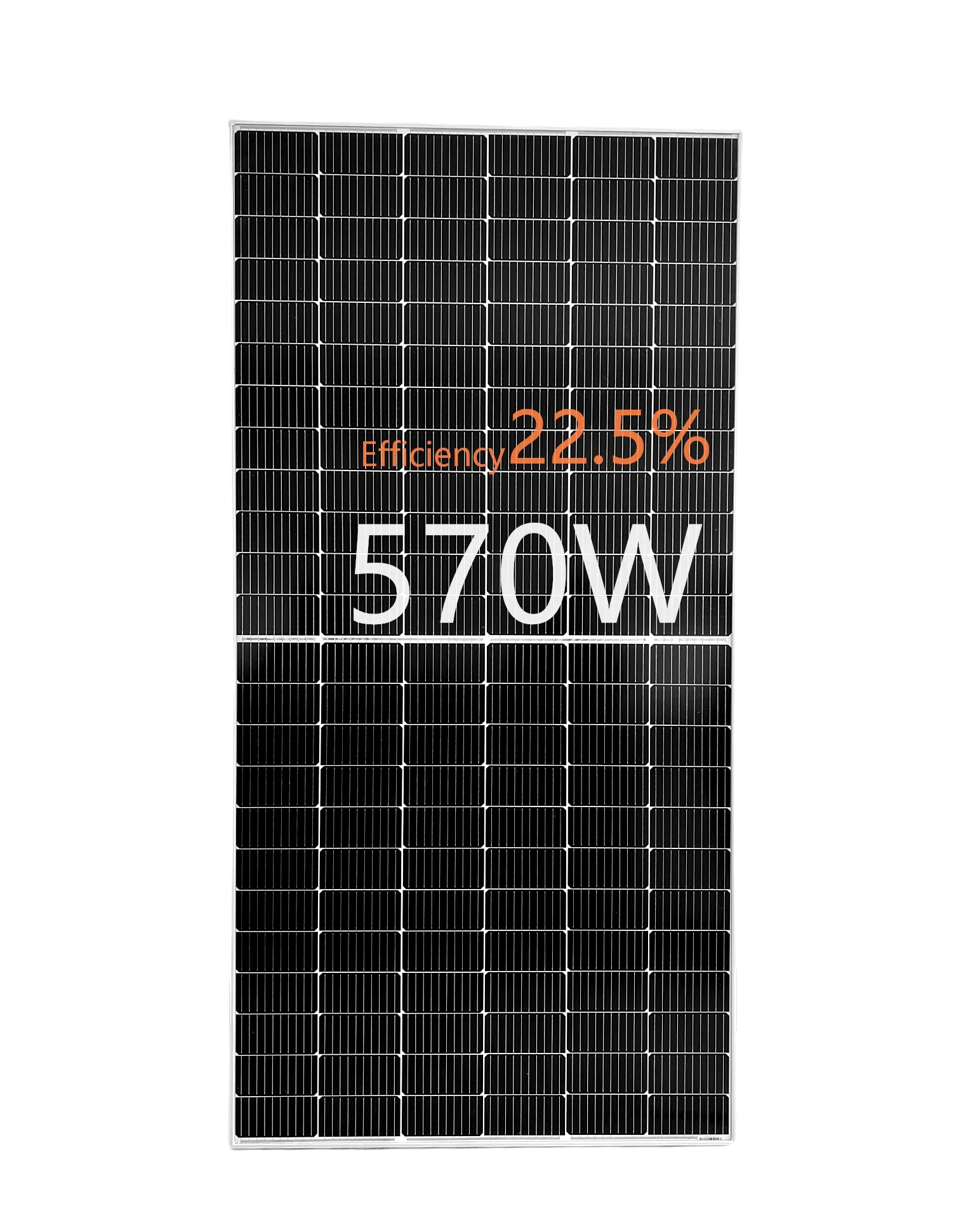 Harga panel surya 550W 560W 570W dengan kualitas tinggi untuk modul PV surya kristal Mono komersial