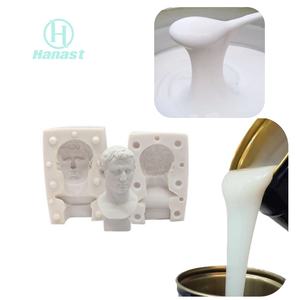 Goma de silicona líquida de grado médico goma <span class=keywords><strong>Dava</strong></span> Coting RTV2 silicona para molde yeso Panel 3D resina de fundición de poliuretano - Product Image 1