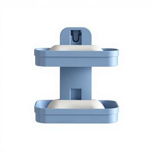 <span class=keywords><strong>Porte</strong></span>-<span class=keywords><strong>savon</strong></span> <span class=keywords><strong>sans</strong></span> perçage, <span class=keywords><strong>porte</strong></span>-<span class=keywords><strong>savon</strong></span> en plastique pour salle de bain avec drain d'eau, <span class=keywords><strong>porte</strong></span>-<span class=keywords><strong>savon</strong></span> mural, organisateur d'accessoires de salle de bain - Product Image 1