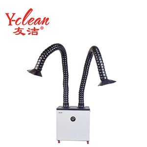 Industrial Use Smoke Purifier Machine with HEPA Filter Laser Welded Double Tube <strong>Fume</strong> <strong>Extractor</strong> and Modular Design - Product Image 1
