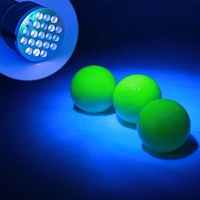 Balle de golf VASTUP UV42, luminescente fluorescente, 2 couches, compétition, Surlyn, caoutchouc synthétique, dureté 90, absorption automatique de la lumière