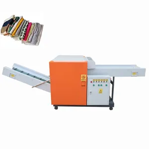 Textile Waste Cutting Machine Clothes Cotton Fiber Fabric Rag Tearing Cutting Machine For Recycling