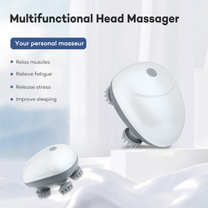 Masseur de cuir chevelu léger et portable, offre des soins pratiques à domicile pour apaiser le cuir chevelu stressé et procurer une sensation de relaxation agréable - Product Image 1