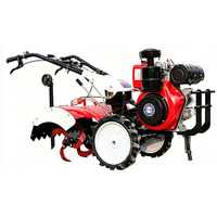 Offre Spéciale : Motoculteur à Moteur Diesel 9 CV du Fournisseur Chinois, Rotavator pour l'Agriculture, le Jardin et l'Exploitation Agricole avec Divers Accessoires