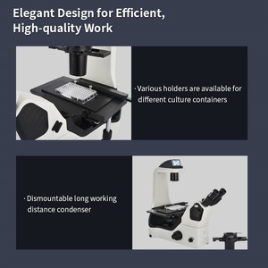 Microscopio Biológico de Contraste de Fase Invertido Boshida BD-NIB620 para Cultivo de Células Vivas y Análisis de Microorganismos - Product Image 6