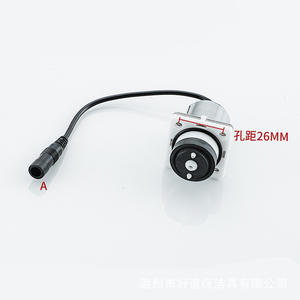 Vanne de chasse d'eau à capteur en acier inoxydable DC6V, électrovanne d'urinoir encastrée, design minimaliste - Product Image 5