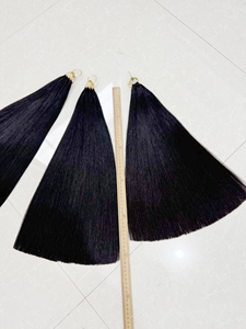 Extensions de cheveux brésiliens vierges de plumes sans couture de troisième génération Extensions de trame doubles à noyau de cheveux réels - Product Image 3