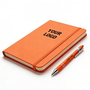 Fast Shipping Custom New Design <b>A5</b> A6 Pu Leather Notebook With Logo - Product Image 1