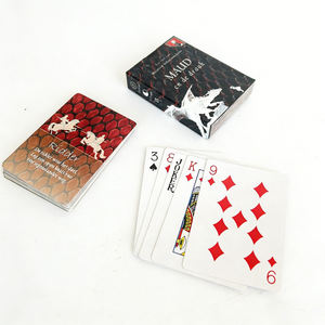 Wasserdichte Plastik-PVC-Spielkarten Individuelle Pokerkarten 63*88 mm Spielkarten - Product Image 5