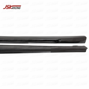 Faldones Laterales de Fibra de Carbono para <span class=keywords><strong>Mercedes</strong></span> <span class=keywords><strong>Benz</strong></span> Clase <span class=keywords><strong>C</strong></span> W204 C63 AMG Coupé 2011-2014, Kit de Carrocería, Mejora al Estilo Vorstein - Product Image 6