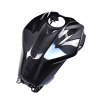 Couvre-réservoir de moto en fibre de carbone véritable 3K de haute qualité 2018+, accessoire de modification adapté à la Yamaha MT07