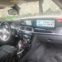 Autoradio DVD stéréo à trois écrans de 12,3 pouces pour BMW Série 3 F30 F31 F32 F33 F36 2012-2019 avec navigation GPS CIC NBT