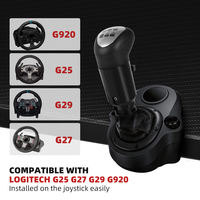 Simulateur de jeu de course, levier de vitesses USB, bouton de levier de vitesses ATS ETS2 PC SIM pour Logitech G27 G29 G920 Thrustmaster TH8A