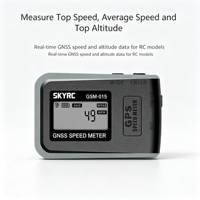 Analyseur de performance GNSS SKYRC GSM015 GSM020, testeur de vitesse GPS pour voiture RC, drone FPV, avion, modèle RC
