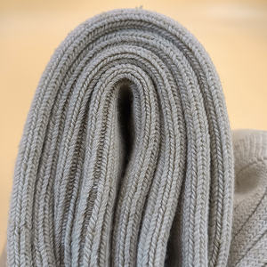 1 paire de chaussettes mi-mollets en coton chanvre naturel de couleur unie lavables en machine chaussettes confortables douces respirantes à double aiguille CHS - Product Image 5