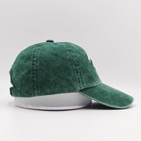 Sombrero de papá lavado con ácido de buena calidad personalizado Agregar logotipos bordados Sombrero de béisbol sin estructura para parches de sombrero deportivo unisex