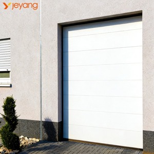 <span class=keywords><strong>Porte</strong></span> de <span class=keywords><strong>garage</strong></span> <span class=keywords><strong>sectionnelle</strong></span> automatique JY avec télécommande électrique, design moderne en acier pour villa et usage domestique - Product Image 2