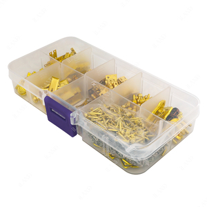 Iland thu nhỏ Dollhouse phụ kiện của thu nhỏ bản lề & Dollhouse xử lý & phần cứng 20 loại trên 700 pcs (Vàng) - Product Image 2
