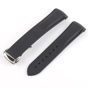 Fascia per orologi in gomma Omeg ippocampo 300 oceano cinturini per orologi in Silicone morbido Seamaster19 20 21 22mm adatti per Omega Sport - Product Image 2