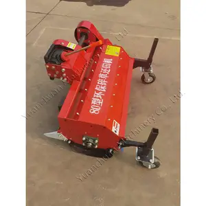 Hand-push grass-returning machine Agricultural ding machine Greenhouse field crushing and ding machine