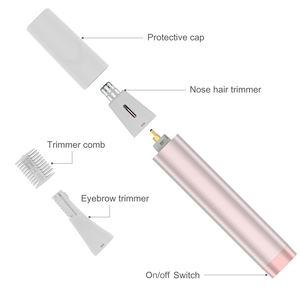 Unibono – soins de beauté tout-en-un <span class=keywords><strong>pour</strong></span> le visage, les sourcils, le <span class=keywords><strong>nez</strong></span>, les oreilles, le corps, épilateur électrique <span class=keywords><strong>pour</strong></span> femmes - Product Image 4