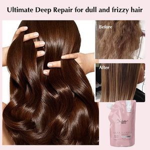 <span class=keywords><strong>Masque</strong></span> de gel capillaire professionnel à la lavande biologique et à la kératine pour cheveux bouclés Perm - Product Image 2